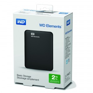 Hard disk extern 2TB Western Digital Elements, 2.5", USB3.0, negru Hard disk extern 2TB Western Digital Elements, 2.5", USB3.0, negru